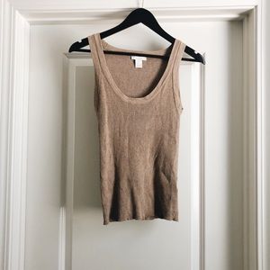 H&M Ribbed Sleeveless Top
